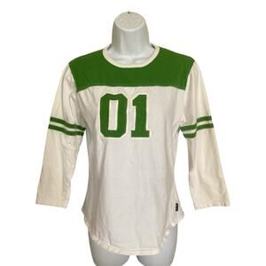 Vintage Route 66 90s Y2k Sporty Athletic Number Jersey Football Baby T Shirt S/M